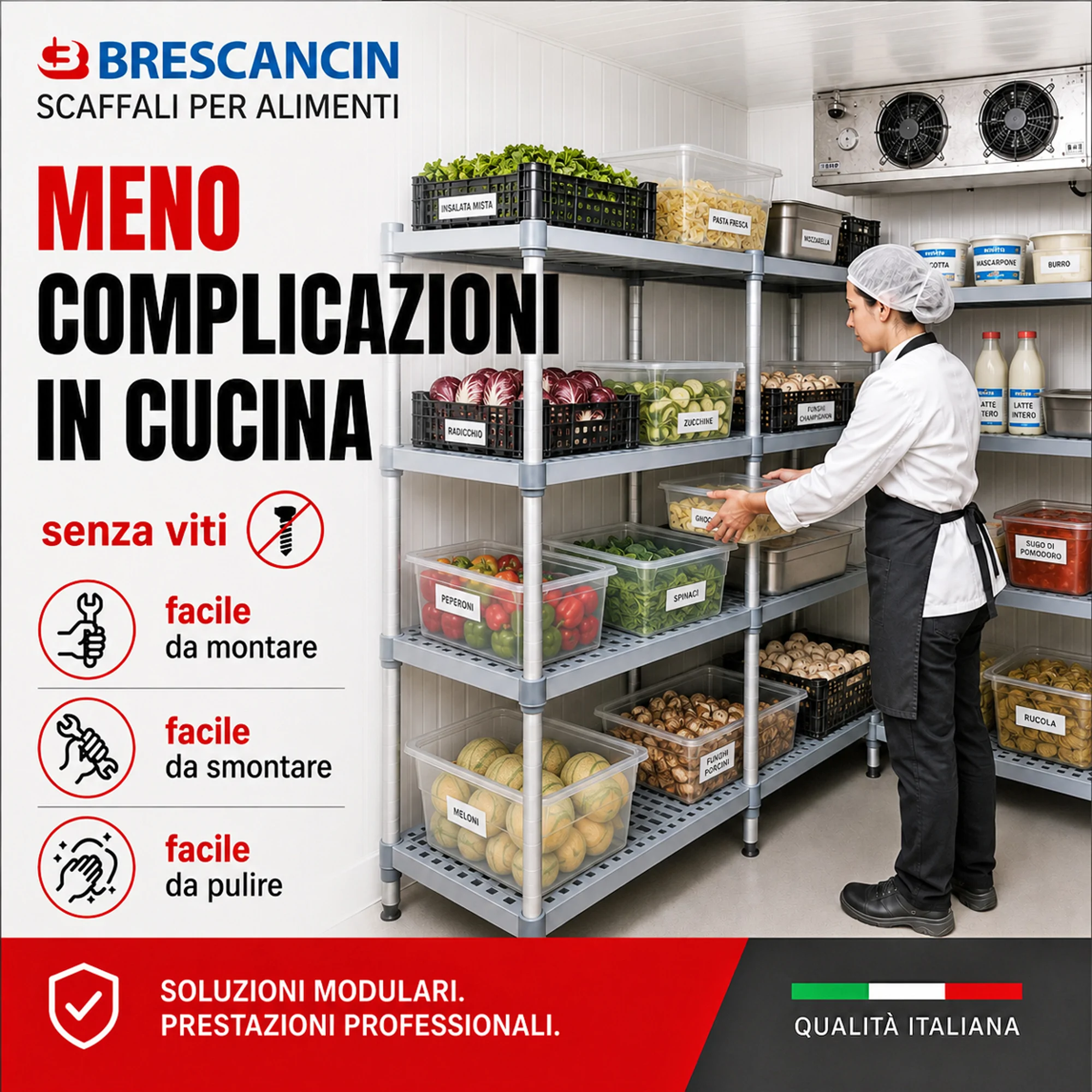 ➡️ MENO COMPLICAZIONI IN CUCINA