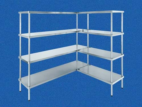 Steel shelves for food: INOX ESTRO