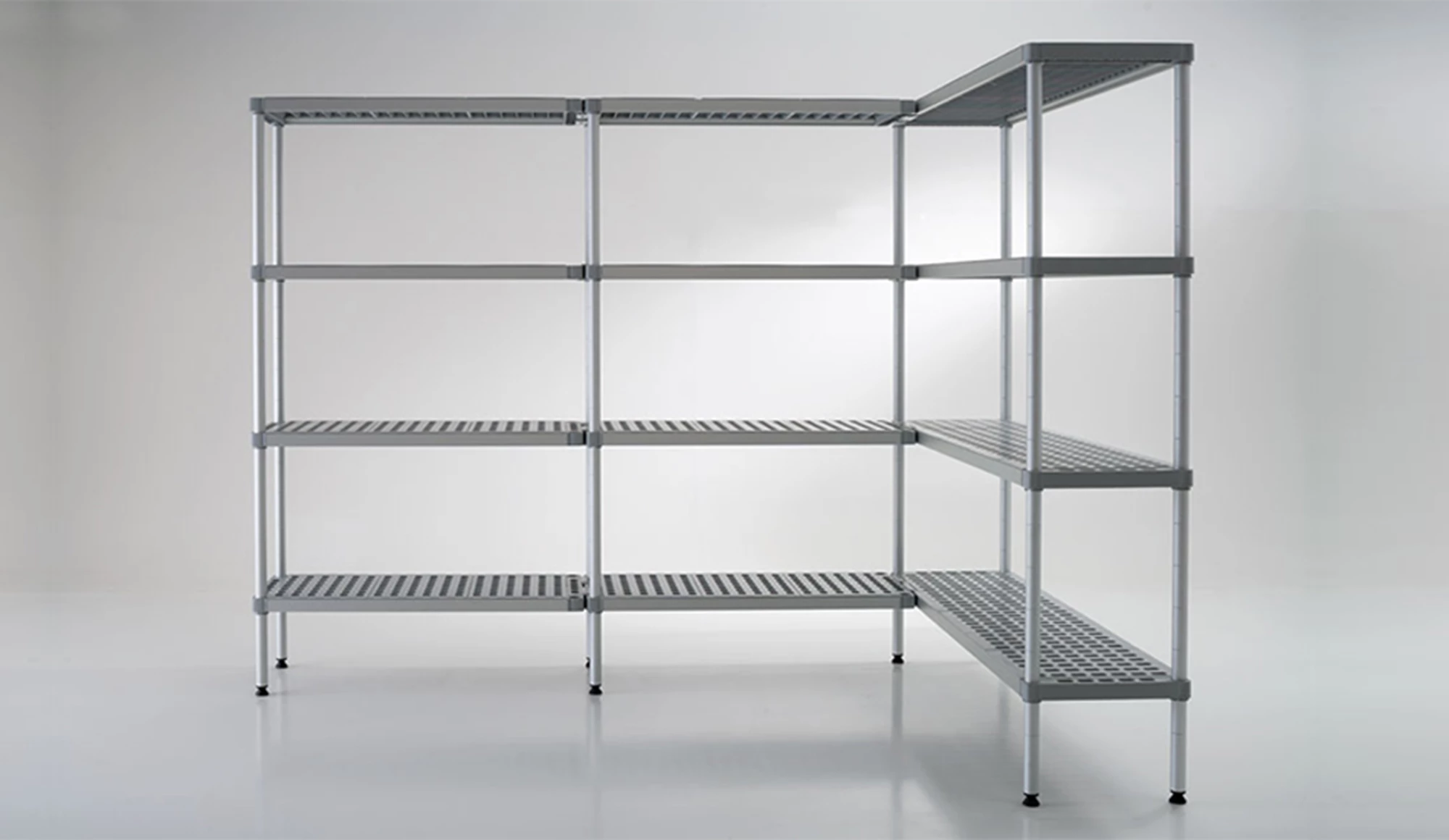 Das Aluplast-Regal ist NSF- und CATAS-zertifiziert